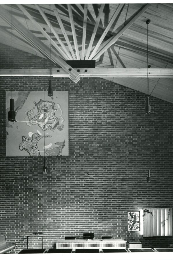 Alvar Aalto: obecní dům v Säynätsalo, 1953